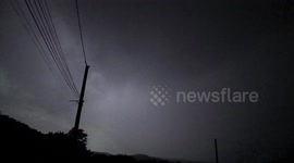 Storm in France 28 June 2017