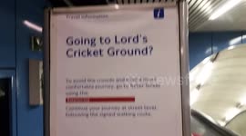 Dodgy spelling on a London Underground poster
