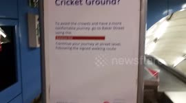 Newsflare Edit - Dodgy spelling on a London Underground poster