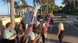 Trump Protest Palm Beach