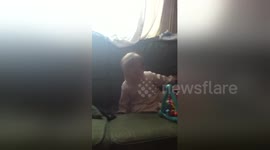 Newsflare Edit - Baby dancing to katy perry 'firework'