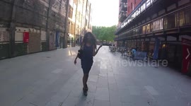 Sinitta arrives at Oxo Tower