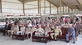 Germany gift 20 cavil ambulance to Pehsmerga