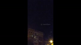 UFO july 3, 2017 Watching Fire works Wisconsin