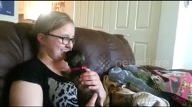 Parents surprise daughter with a puppy for birthday