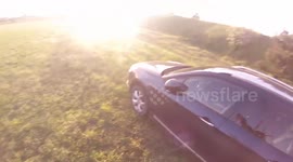 Paramotor crash with engine failure