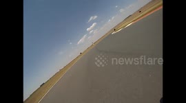 Motorbike crash on trackday at Redstar Raceway