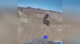 Newsflare Edit - Crashing over mud pit