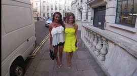 Michelle Heaton and Zara Holland at the Paul Strank Charitable Trust Summer Party