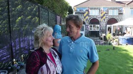 Quirky couple turn their three -bed house into medieval castle.