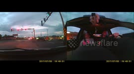 Car wreck on 71B