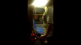 fight on the city bus