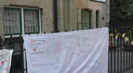 Grenfell Tower Fire: Notting Hill Methodist Church open its door to the community and a flower's bed to pay tributes to the victims