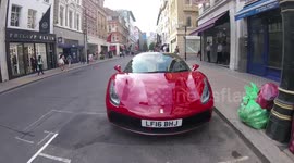Supercar Parked in Mayfair