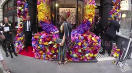 Sophie Hermann  and Victoria Baker-Harber Arrive At the One Love Event