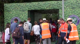 People are queuing for tickets to the Tennis Champioship - Wimbledon 2017