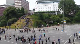 G20 Hamburg Protest HIGH VANTAGE 1