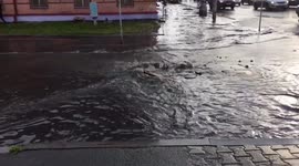 Sewer can't handle rain