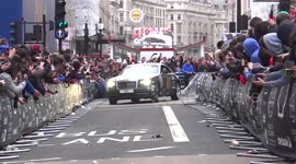 Rolls Royce arrived to Gumball 3000 in London, 2016