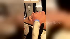 Newsflare Edit - The human Ken Doll Rodrigo Alves HAs A Spiderweb Facelift