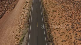 utah desert aerial drone