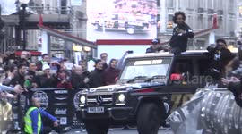 Super cars arrive to London for Gumball 3000 (2016)