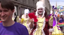Empresses march for London Pride Parade 2017