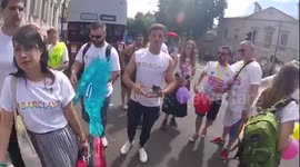 Tom Daley at Pride 2017