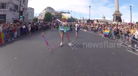 Gemma Oatan and Cast Of Hollyoaks Attend Pride 2017