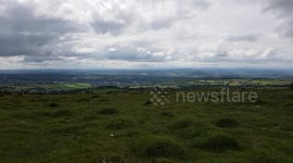 Storm Clouds accumulating from Cornwall to Dartmoor