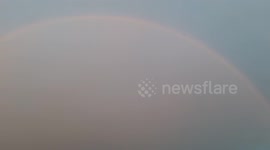 Petit arc en ciel du matin /  rainbow