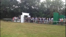 Queues for Wimbledon tennis tournament