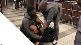 Security guard fights for his life at McDonald's in Santa Monica