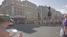 LONDON GAY PRIDE 2017 FIREFIGHTERS PARADE