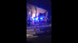 Fire at Camden Market