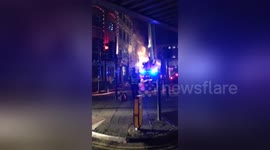 Newsflare Edit - Fire at Camden Market