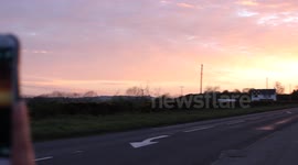 Sun Pillar & Sunset 2