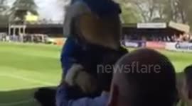 Haydon the Womble crowdsurfs again