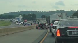Pig escapes down Arkansas Interstate