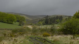 TEN TORS 2014 Dartmoor one of the first teams passing a checkpoint at postbridge dartmoor, devon