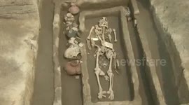 济南考古发现5000年前“1米9高”古人