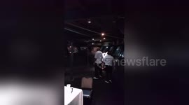 Newsflare Edit - Brawl on the party boat NYC video