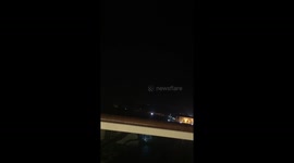Cruise ship storm 2/9/15 san Juan marina