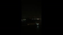 Cruise ship storm 2/9/15 san Juan marina