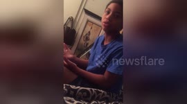 Newsflare Edit - *MUST WATCH* 11 year old who witnessed his mothers domestic abuse has words for his dad!