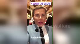 Newsflare Edit - The hUman Ken Doll Rodrigo Alves In Las Vegas
