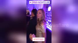 Newsflare Edit - The Human Ken Doll At Omina Nightclub