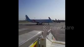 Never leave the handbrake off on an Airbus A320