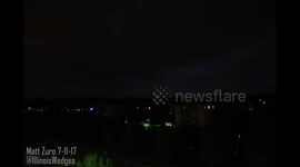 INCREDIBLE Chicago Supercell and Lightning - July 11th, 2017