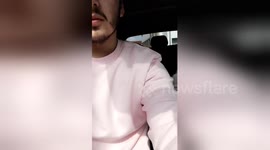 Newsflare Edit - Cute dog in car